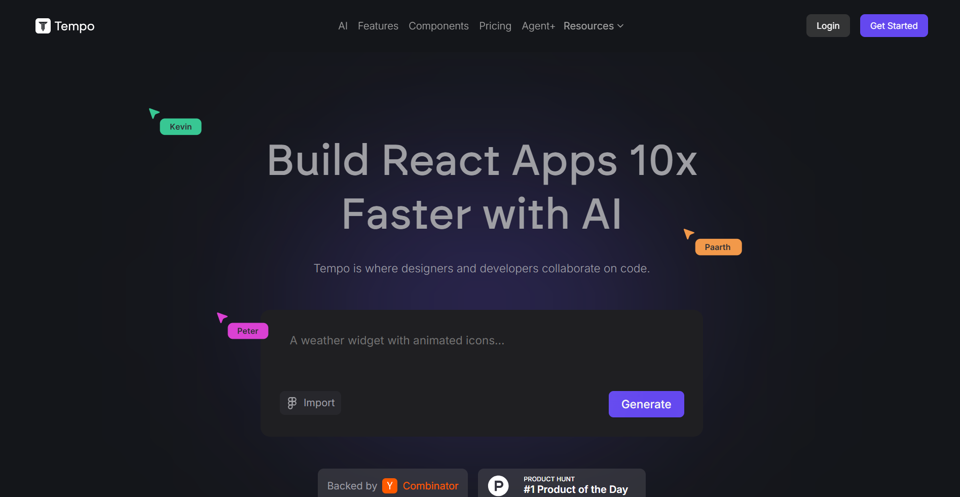 Tempo screenshot