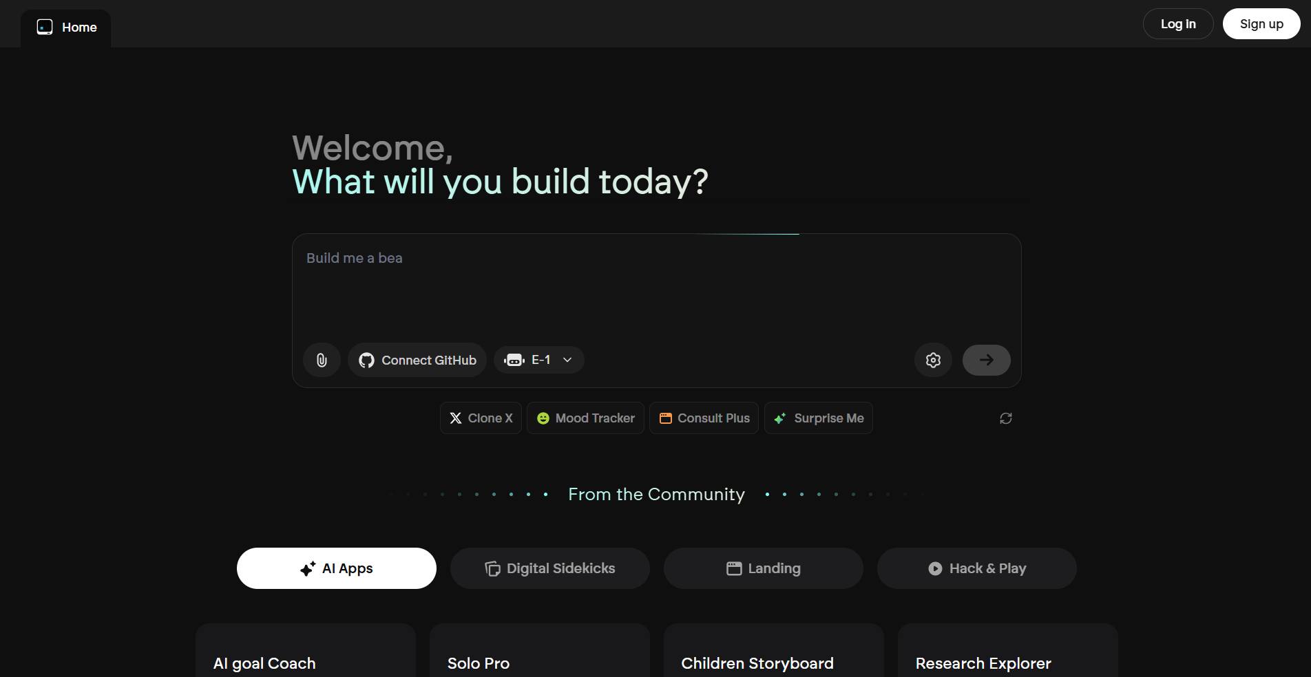 Emergent screenshot