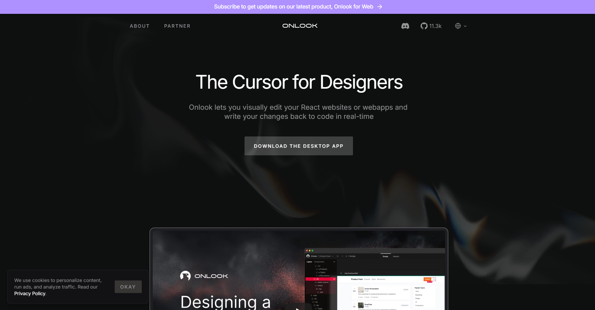 Onlook screenshot