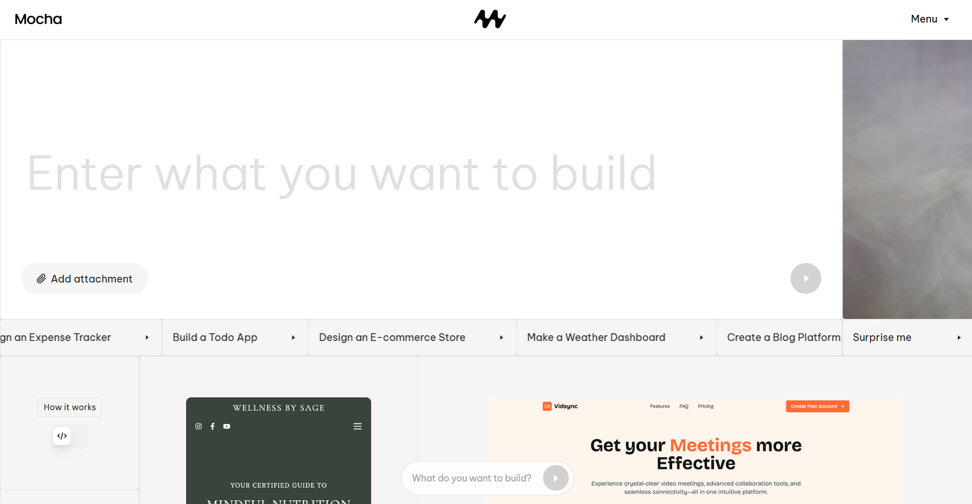 Mocha screenshot