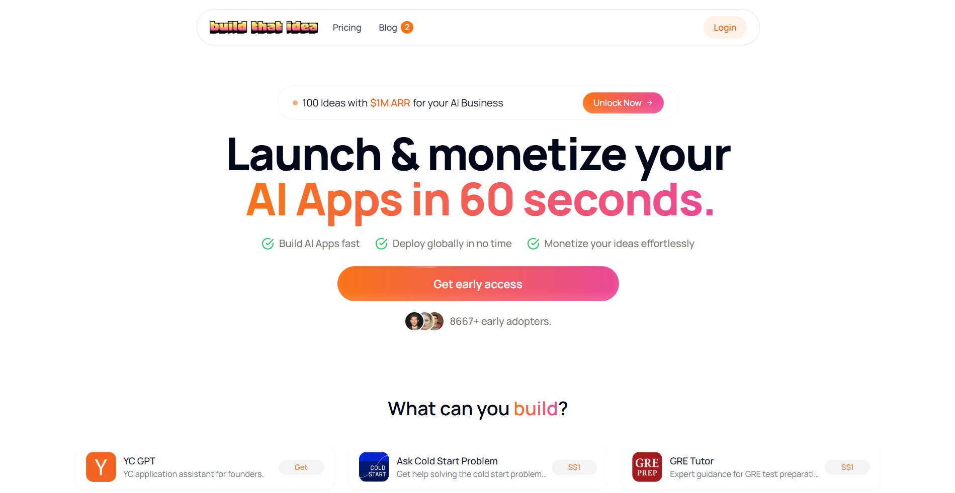 Build That Idea screenshot