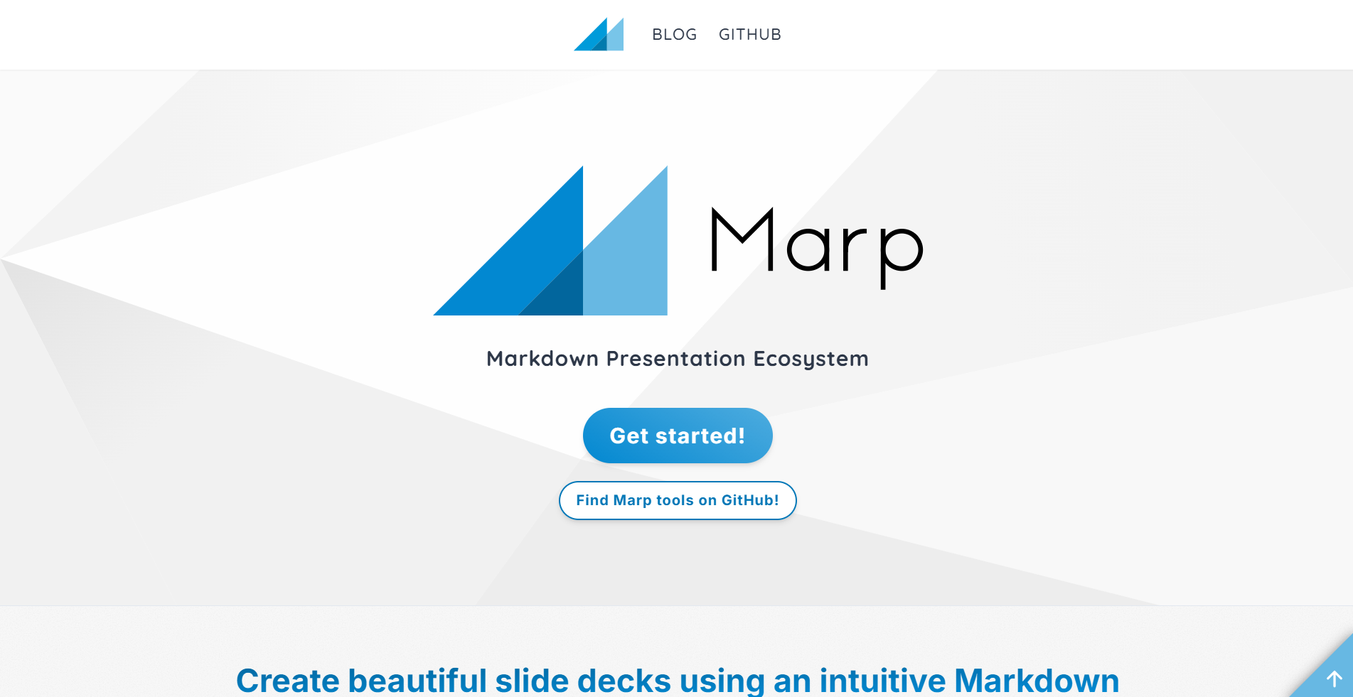 Marp screenshot
